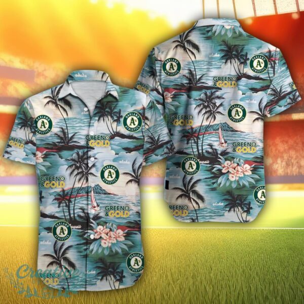 Oakland Athletics MLB Hawaiian Shirt Best Summer Gift Product Photo 1