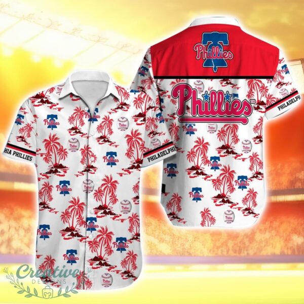 Philadelphia Phillies MLB Aloha Hawaiian Shirt Summer Holiday Gift Product Photo 1