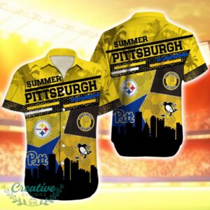 Pittsburgh Sport Teams Hawaiian Shirt All Over Printed Product Photo 1