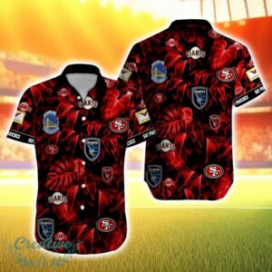 San Francisco Hawaiian Shirt Sport Teams Beach Shirt Product Photo 1