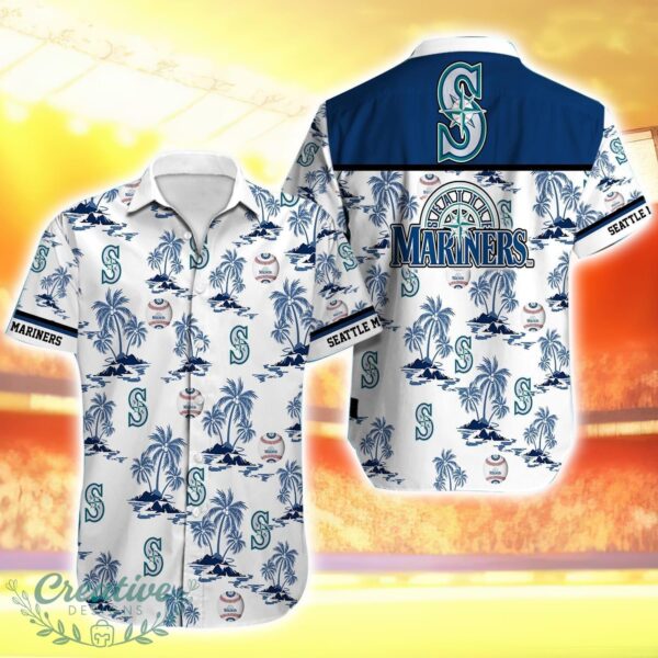 Seattle Mariners MLB Aloha Hawaiian Shirt Summer Holiday Gift Product Photo 1