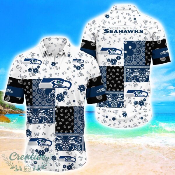 Seattle Seahawks Hawaii For Summer Sport Team Hawaiian Shirt Product Photo 1