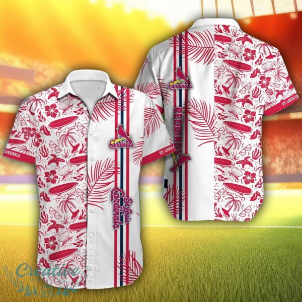 St. Louis Cardinals MLB Funny Beach Pattern Hawaiian Shirt Product Photo 1