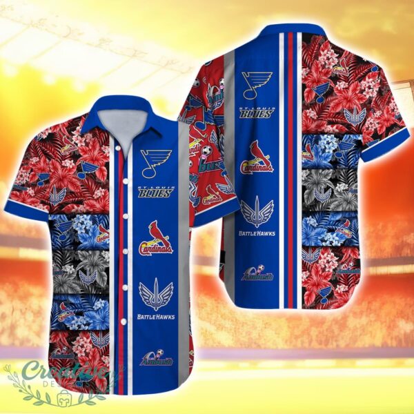 St. Louis Sport For Teams Hawaiian Shirt Product Photo 1