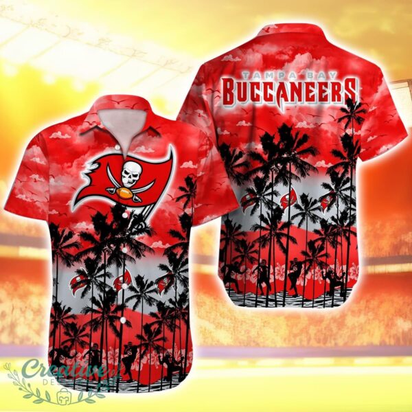 Tampa Bay Buccaneers NFL Sport Fans Hawaiian Shirt Summer Beach Shirt Product Photo 1