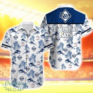 Tampa Bay Rays MLB Aloha Hawaiian Shirt Summer Holiday Gift Product Photo 1