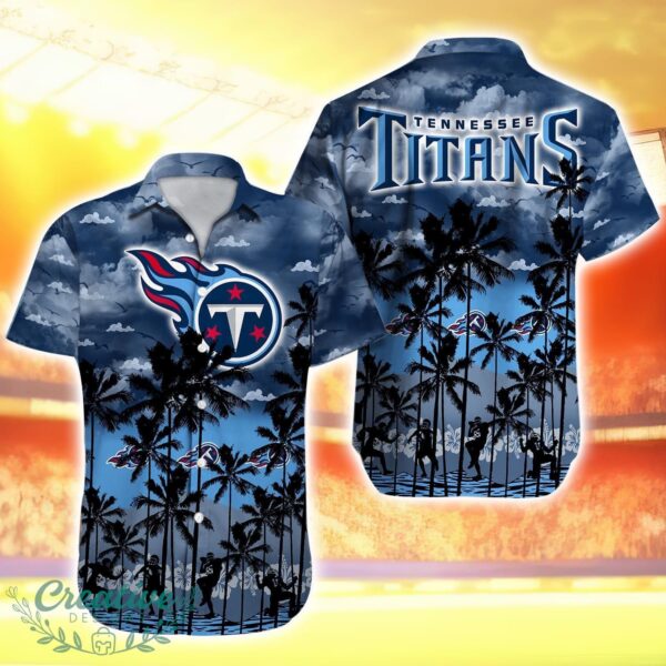 Tennessee Titans NFL Sport Fans Hawaiian Shirt Summer Beach Shirt Product Photo 1