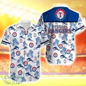 Texas Rangers MLB Aloha Hawaiian Shirt Summer Holiday Gift Product Photo 1