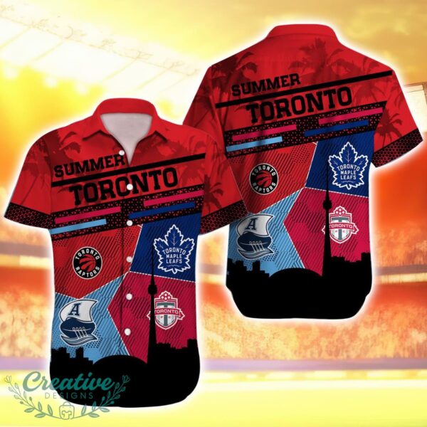 Toronto Sport Teams Hawaiian Shirt All Over Printed Product Photo 1