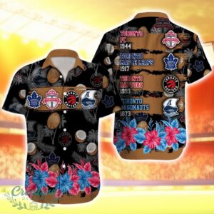 Toronto Sport Teams Hawaiian Shirt Nice Gift For Men And Women Product Photo 1