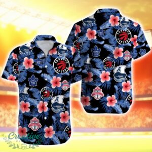 Toronto Tropicak Hawaii Sport Team Hawaiian Shirt Product Photo 1