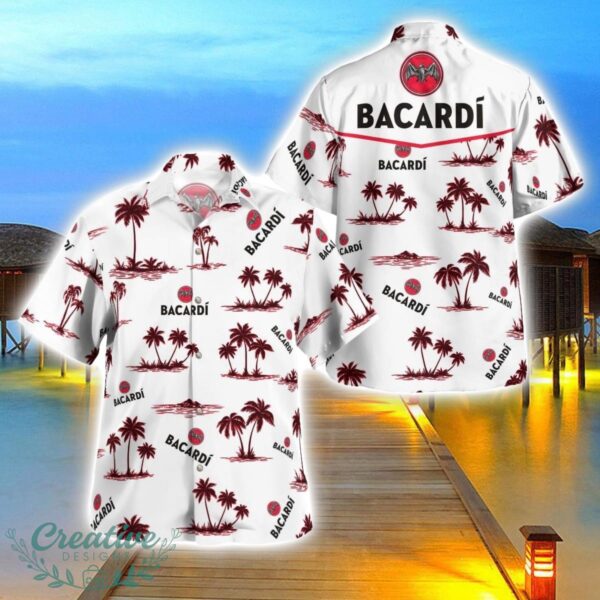 Tropical Bacardi Rum Hawaiian Shirt 3D Printing Beach Shirt For Men And Women Product Photo 1