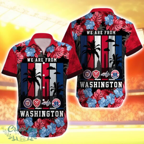 Washington Hawaiian Shirt Summner Beach Shirt For Fans Limited Shirt Product Photo 1