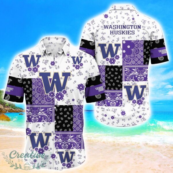 Washington Huskies Hawaii For Summer Sport Team Hawaiian Shirt Product Photo 1