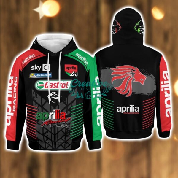 Aprilia Racing Team 3D Al Over Printed Hoodie Cute Gift For Men Women Product Photo 1