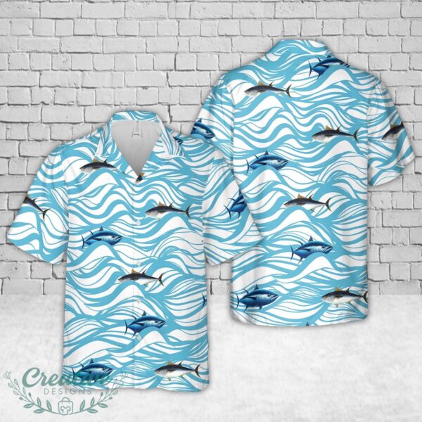 Atlantic Bluefin Tuna Hawaiian Shirt Product Photo 1