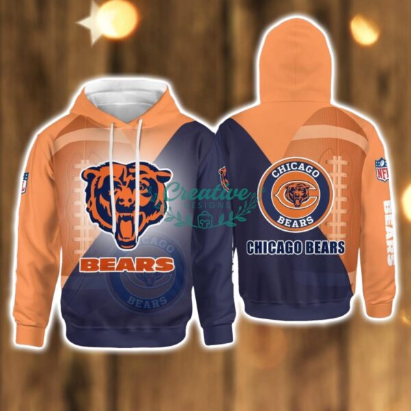 Chicago Bears 3D Al Over Printed Hoodie Cute Gift For Men Women Product Photo 1