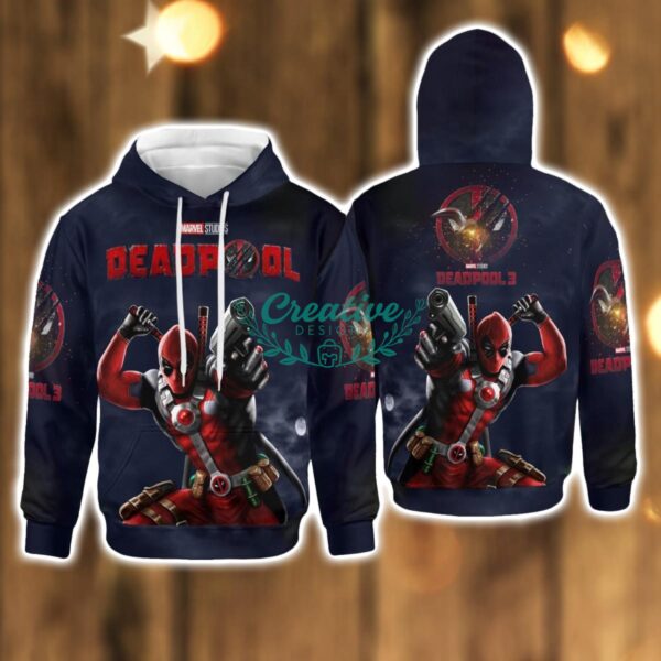 Deadpool Ryan Reynolds 3D Printing Hoodie For Men Women Winter Gift Product Photo 1