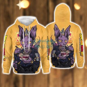 Dragon Ball Lord Beerus 3D Al Over Printed Hoodie Cute Gift For Men Women Product Photo 1