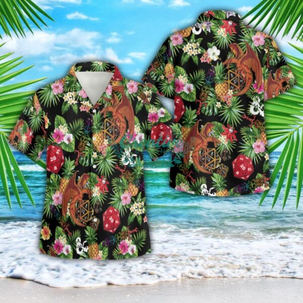 Dungeons And Dragons Dnd 3D Button Hawaiian Shirt Men And Women Aloha Summer Beach Gift Product Photo 1