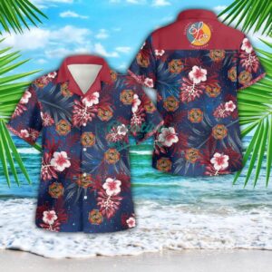 Electric Light Orchestra 3D Button Hawaiian Shirt Men And Women Aloha Summer Beach Gift Product Photo 1