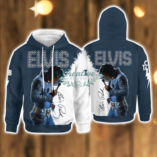 Elvis Presley 2022 3D Printing Hoodie For Men Women Winter Gift Product Photo 1