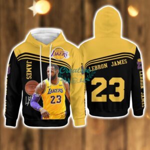 Lebron James 3D Printing Hoodie For Men Women Winter Gift Product Photo 1