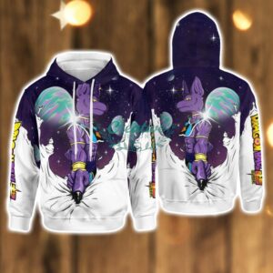 Lord Beerus The Destroyer 3D Al Over Printed Hoodie Cute Gift For Men Women Product Photo 1