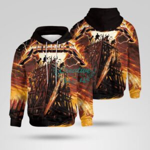 Metallica North American Tour 2023 3D Hoodie Product Photo 1