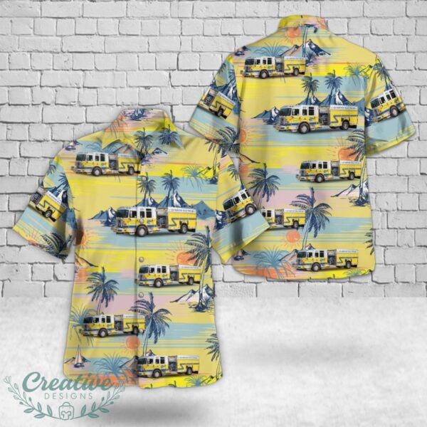 Montour Falls, New York, Montour Falls Fire Department Hawaiian Shirt Product Photo 1