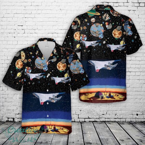 NASA Boeing X-48c Aircraft Hawaiian Shirt Product Photo 1