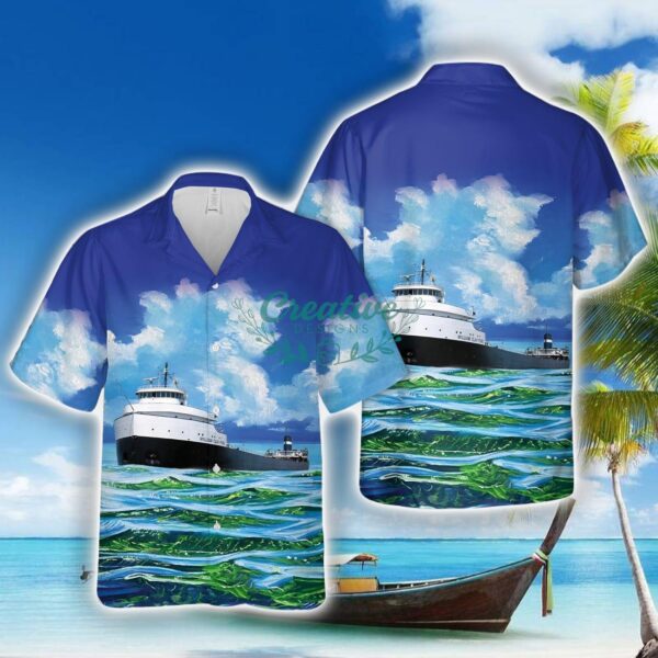 SS William Clay Ford Hawaiian Shirt Product Photo 1