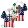 Customizable Irish American Hawaiian Shirt Product Photo 1